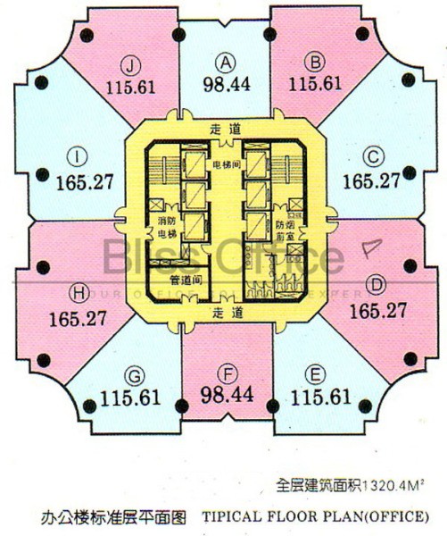 扬子华都户型图图片